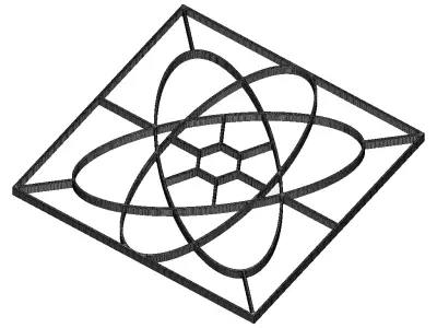 Fabulous Window Grill 3D print model