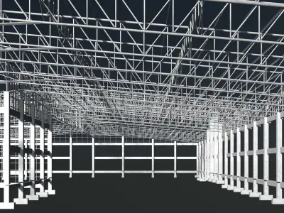 Factory structure 2407 3D model