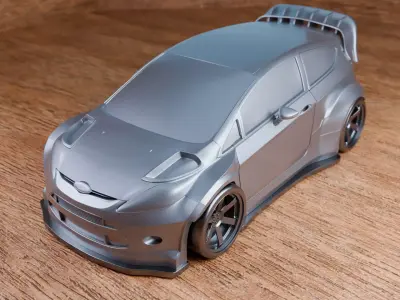 Car Shaped Box 3D print model