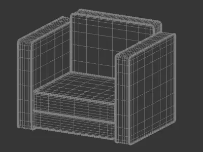 sofa chair Free 3D model