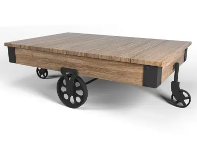 Myra cocktail table 3D model