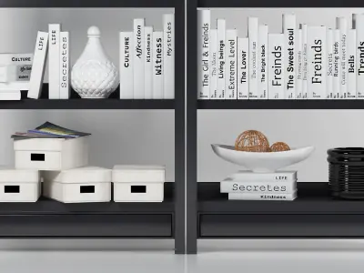 Display cabinet 3 3D model