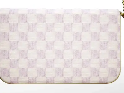 Woman Handbag Louis Vuitton Low-poly 3D model