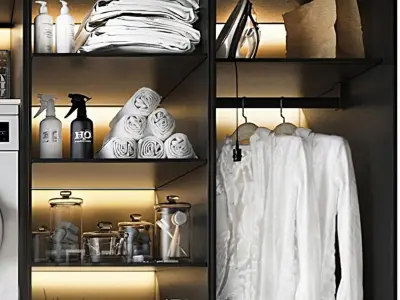 cabinet machine washing Modern decorative 3D model