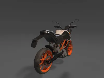 Duke 3D Model ktm 3D model