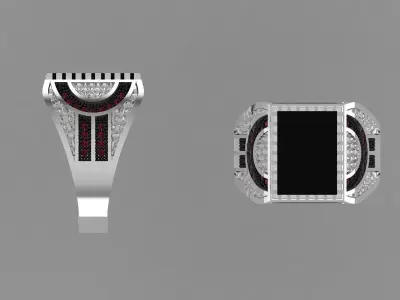 NEO MAN RING MODEL26 3D print model