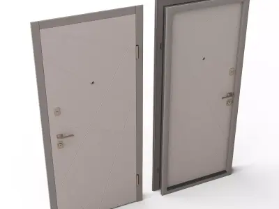 Miliana Door 3D model