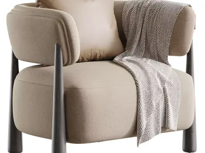 Lauren armchair 3D model