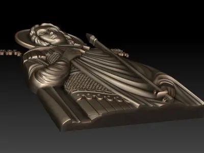 Demetrius of Thessaloniki 3D model