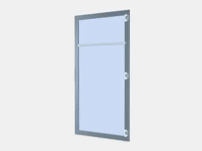 STRAUMEN Mirror door 1 Low-poly 3D model