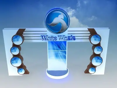 Fair Gate exhibition Event a384d 3D model