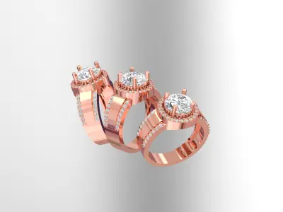 Gents Ring 3D print model buy