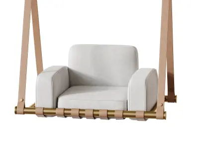 Navy Blue Luxury Swing 3D model