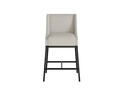 Donna Modern Bar Stool 3D model