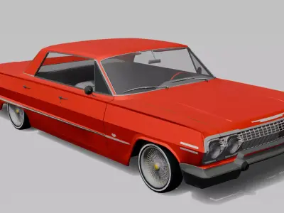 Chevrolet Impala 1963 3D model