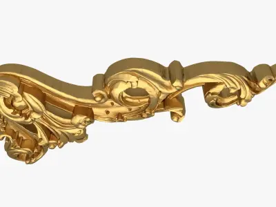 Classic decor ornament 251 3D model
