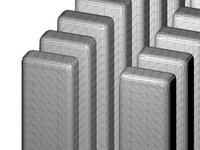 Classic Copper Heat Sink 3D print model