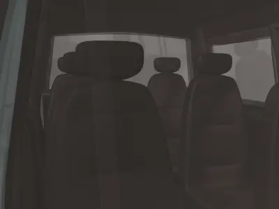 3D Van mercedes c class minivan 3D model