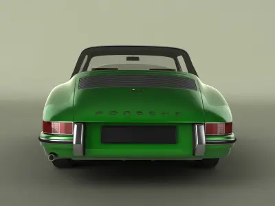 Porsche 911 Targa 3D model