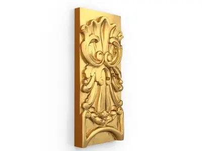 Classic carved decor ornament 507 3D print model