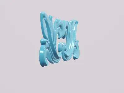 Flower Decor 3D print model 21