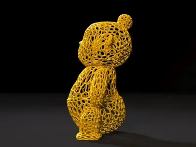 Japanese Mimushi figurine 3D print model