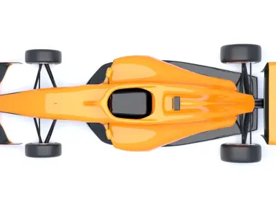 F1 Academy Low-poly 3D model
