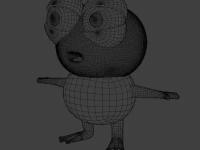 Stylized Frog 3D Model 3D model