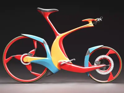 SRO Bike 3D model