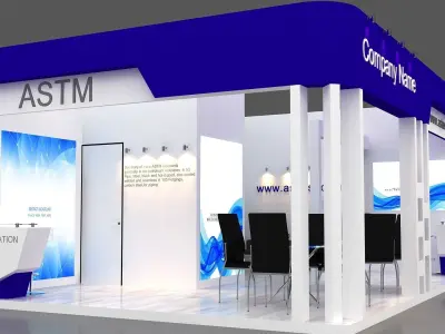 Exhibition 3D model 3D model