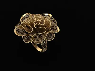 Ring design for women  3D print model