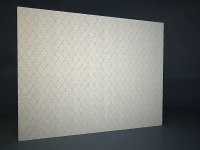 Moroccan Pattern 01 3D model