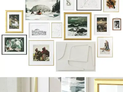 Gallery Wall 139 3D model