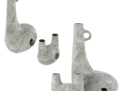 Faina Bandura vases  3D model