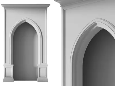 Arch 09 Arabian 3D model