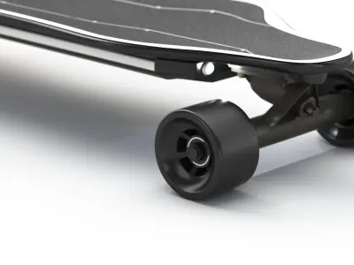 Electric Skateboard Formula X Upgraded 3D model