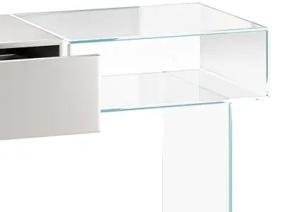 36e8 Glass Console - 1365 - Lago 3D model