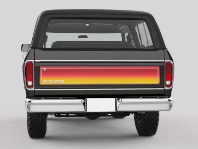 Bronco Mk2 1978 3D model