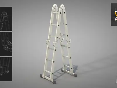 Construction - Multifunctional Ladder 3D model