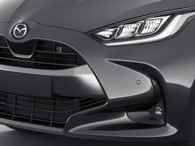 Mazda 2 hybrid 2022 3D model