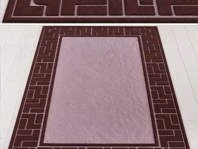 Simplysofas Carpets Border 3D model