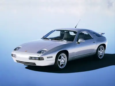 Porsche 928 GTS 1993 Low-poly 3D model