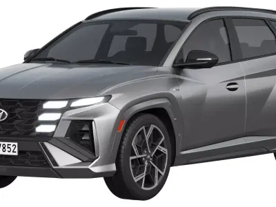 Hyundai Tucson N-Line 2024 3D model