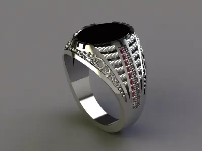 NEO MAN RING MODEL33 3D print model