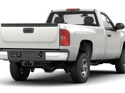 GENERIC HD PICKUP TRUCK 15 3D model