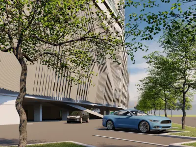 condominium 3D model
