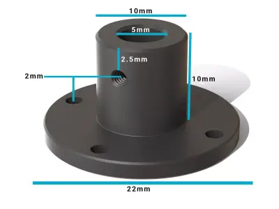 Motor mounting hub 3D print model
