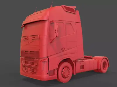 Volvo FH4  3D print model