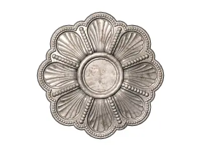 Rosette plaster molding N02 3D print model