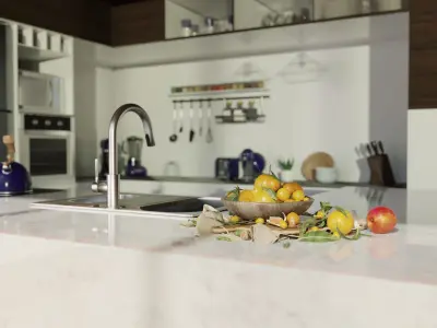 Loft - Interior Scene 3D model